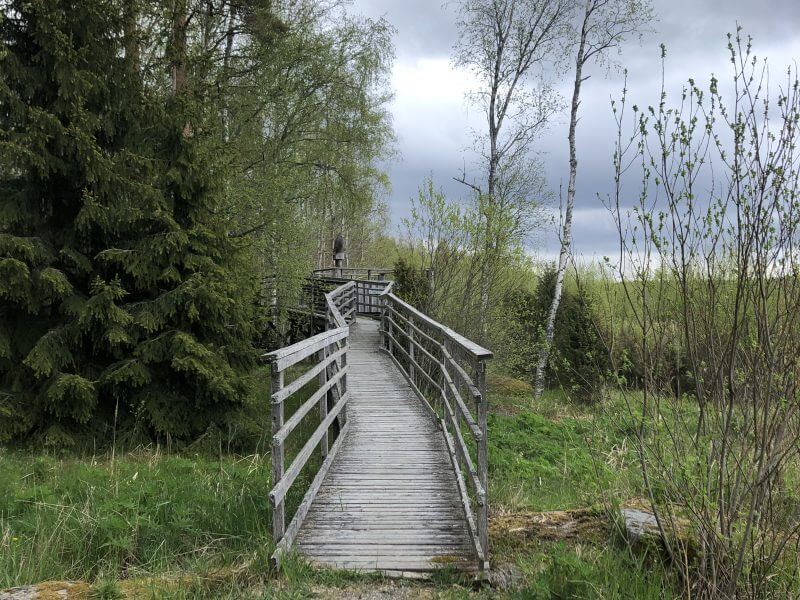 Vanha silta Otajärven luontotuvalla Tynnyrimiehen vaimon blogi