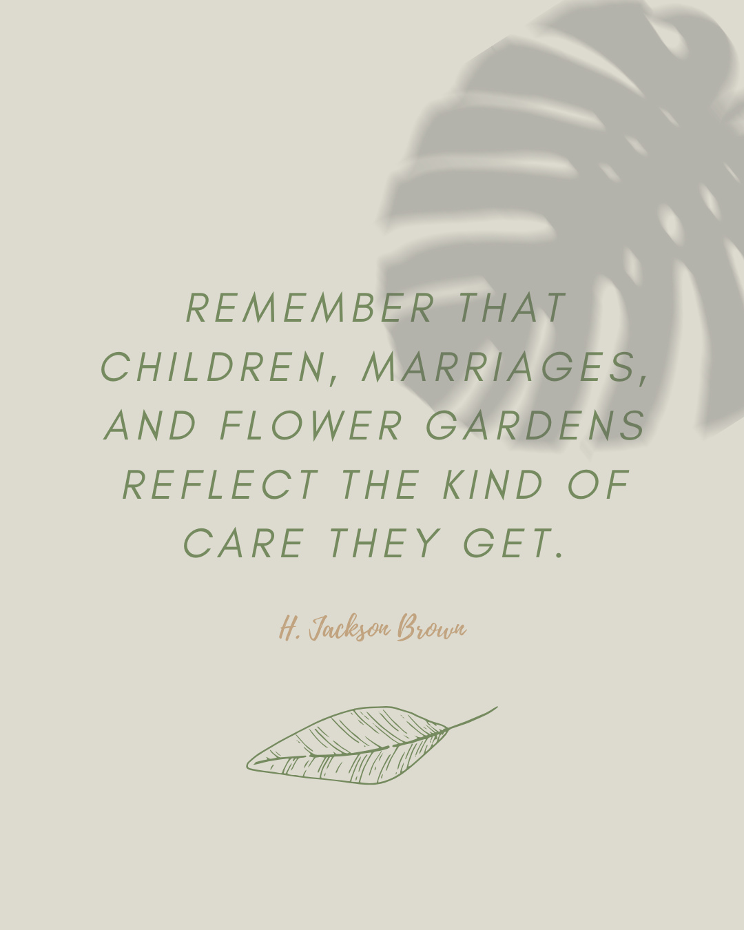 Tämä ajatus muistuttaa lempeästi yhdestä tärkeästä asiasta.⁠
⁠
Lapset, parisuhteet ja puutarhat heijastavat sitä huolenpitoa, jota ne saavat. Aikaa, läsnäoloa, kärsivällisyyttä ja joskus myös armollisuutta itseään kohtaan.⁠
⁠
Kaikki ei kukoista koko ajan, eikä tarvitsekaan. Mutta pienikin huolenpito jättää jäljen.⁠
⁠
Mikä sinun elämässäsi kaipaisi tänään ripauksen lisää hoivaa?