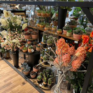 Tallinnan Hortesin myymälästä löytyy paljon tekokukkia