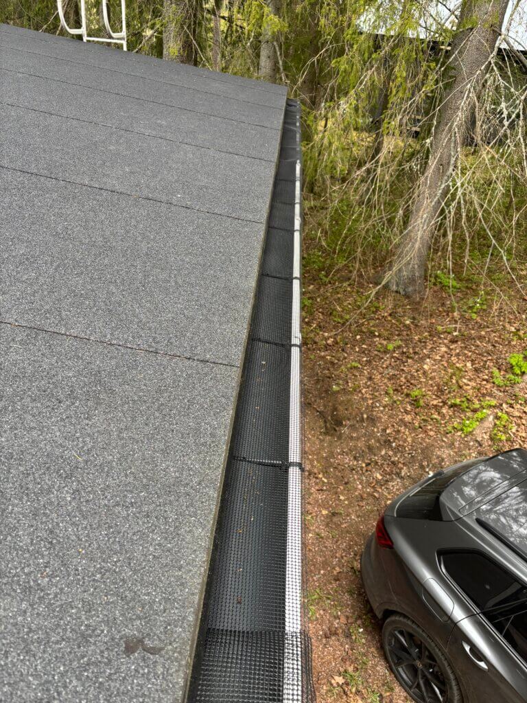 Asiakkaan asentama NORRÄ rännisuojus